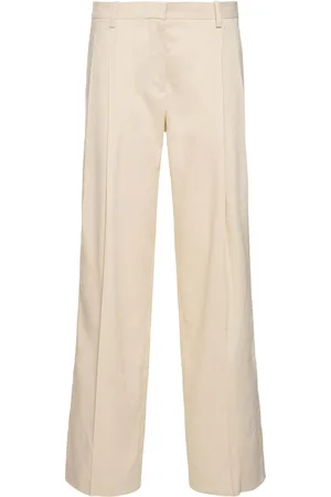 Helmut Lang Pantalones De Lino