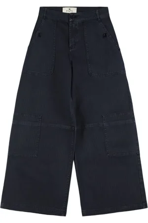 Etro Pantalones Cargo De Algodón Stretch