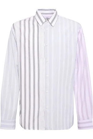 J.W.Anderson Camisa De Popelina De Algodón A Rayas