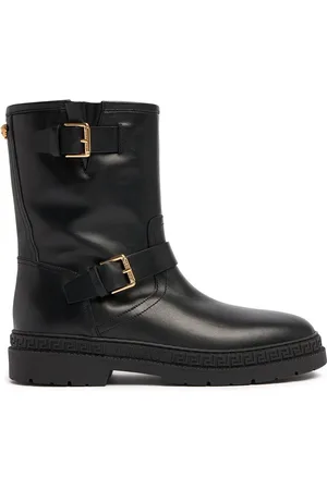 VERSACE Botas Biker De Piel
