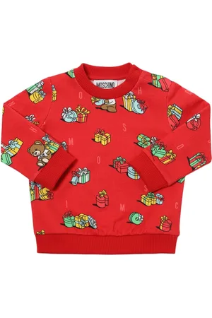 Moschino Sudadera De Felpa De Algodón