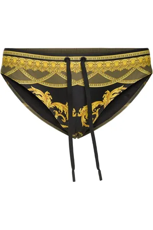 VERSACE Bañador Slip De Lycra Estampado