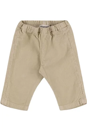 BONPOINT Pantalones De Gabardina De Algodón Stretch