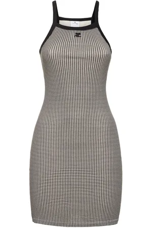 Courrèges Vestido Corto De Algodón
