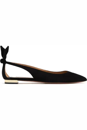 Aquazzura Bailarinas De Ante 10mm
