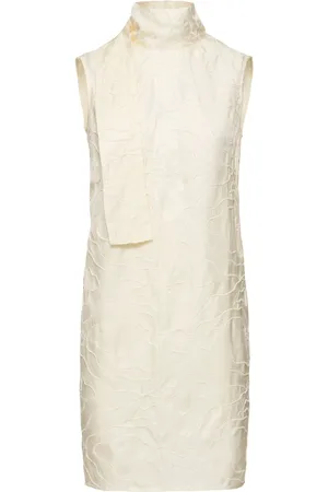 Loulou Studio Vestido Corto De Seda Bordado