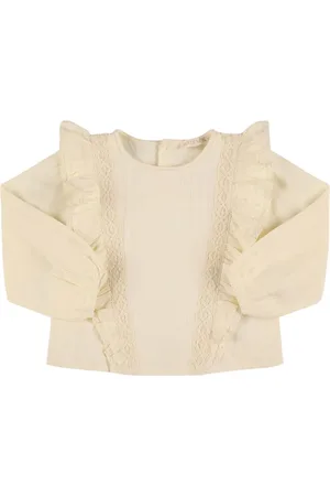 Louise Misha Camisa De Algodón Orgánico Con Bordado