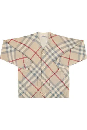 Burberry Cárdigan De Punto De Lana