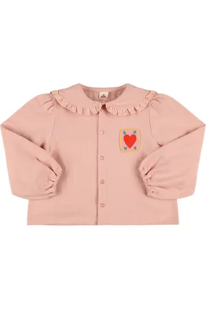 Jelly Mallow Camisa De Popelina De Algodón