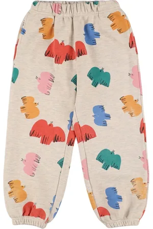 Jelly Mallow Pantalones Deportivos De Algodón Con Estampado
