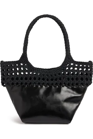 Hereu Bolso Elma De Piel Y Algodón