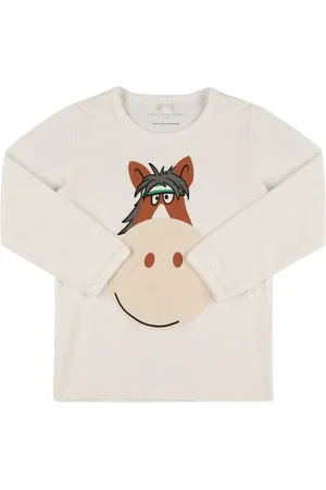 Stella McCartney Camiseta De Jersey De Algodón Estampada