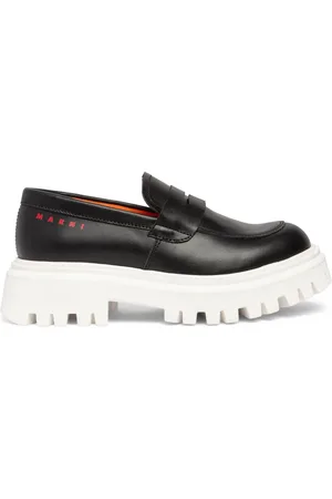 Marni Mocasines De Piel Con Logo