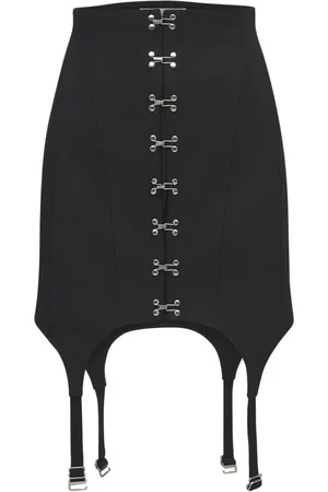 DION LEE Falda Corsé De Mezcla De Algodón