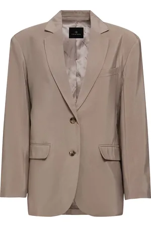 ANINE BING Blazer De Viscosa