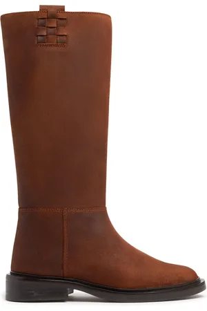Hereu Botas Altas De Piel 20mm