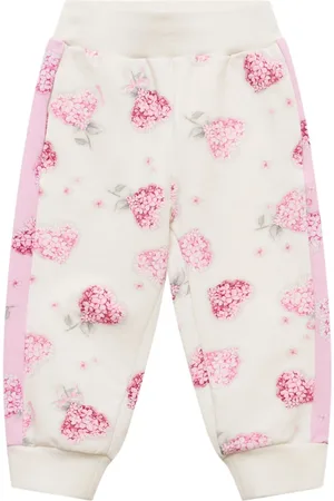 MONNALISA Pantalones Deportivos De Algodón Estampado