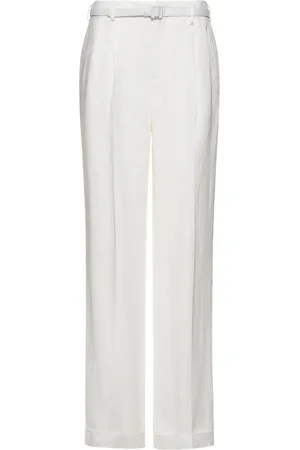 Ralph Lauren Pantalones Anchos De Lino