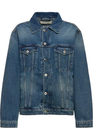 Y / PROJECT Sobrecamisa De Denim Con Alambre