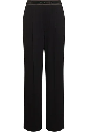 Acne Studios Pantalones De Traje De Lana
