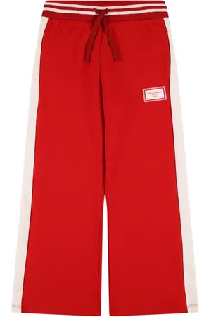 Dolce & Gabbana Pantalones De Felpa De Algodón