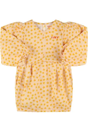 Tiny Cottons Vestido De Popelina De Algodón Estampado
