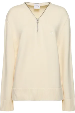 Courrèges Suéter De Lana Con Cremallera