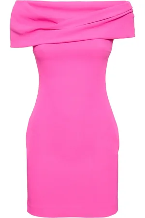 Solace Vestido Cortp De Crepé