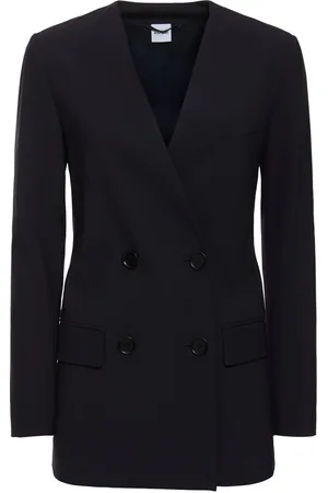 Aspesi Blazer Sin Cuello De Franela