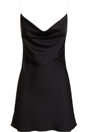 Y / PROJECT Vestido Corto Lencero De Satén