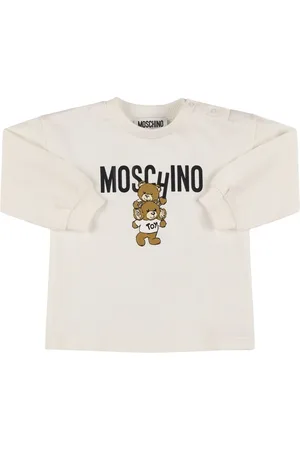 Moschino Vestido De Algodón Con Estampado