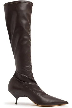 Gia Borghini Botas Altas De Piel Napa 50mm