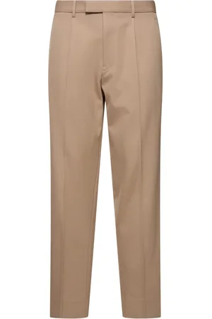 Ermenegildo Zegna Pantalones De Lana Y Algodón