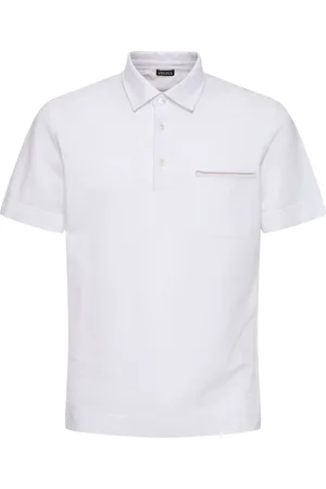 Ermenegildo Zegna Polo De Algodón Piqué