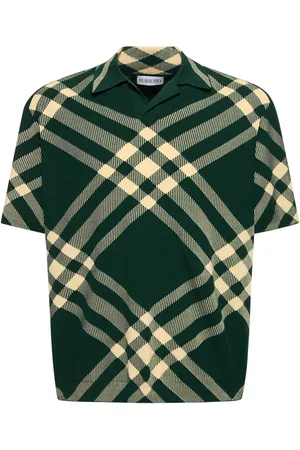 Burberry Polo De Punto De Lana