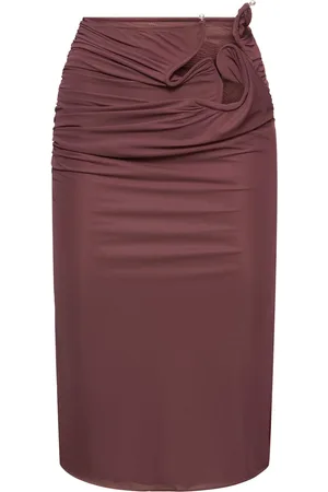 CHRISTOPHER ESBER Vestido Midi De Jersey Transparente