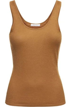 Max Mara Top De Punto De Cashmere