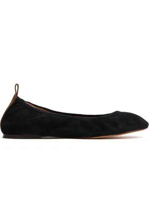 Lanvin Bailarinas De Ante 5mm