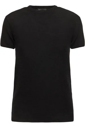 Tom Ford Top De Punto De Cashmere Y Seda Con Manga Corta