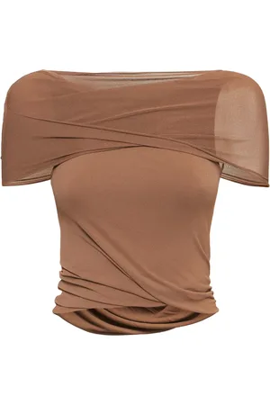 Rick Owens Top Corto De Manga Corta