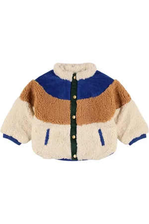 Louise Misha Chaqueta Teddy Colorblock