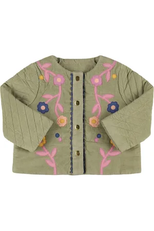 Louise Misha Chaqueta De Pana De Algodón Bordada