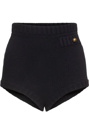Chloé Hotpants De Punto De Cashmere Y Lana