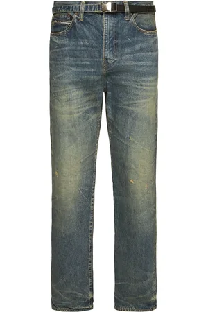 SACAI Jeans De Denim De Algodón