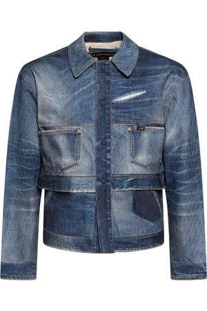 Andersson Bell Chaqueta De Denim Con Doble Cintura