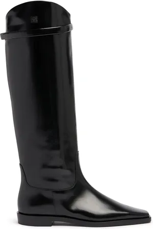 Totême Botas Altas De Piel 10mm