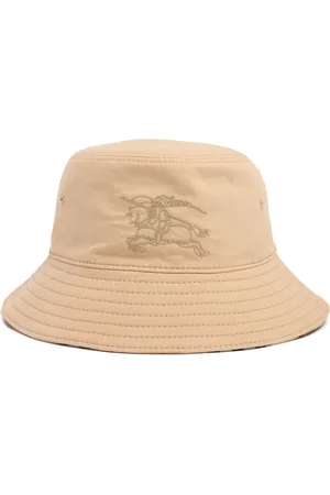 Burberry Gorro Pescador Reversible De Algodón