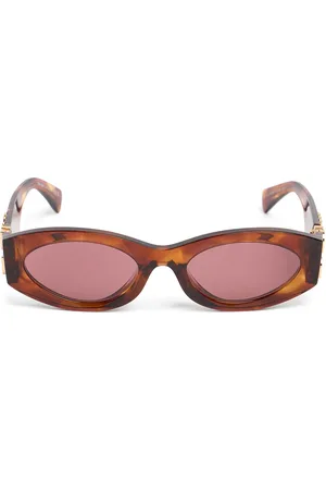 Miu Miu Gafas De Sol Redondas De Acetato