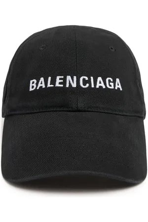 Balenciaga Gorra Baseball De Algodón Con Logo Bordado