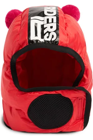 AI RIDERS Gorro De Plumas De Nylon Con Pompones
